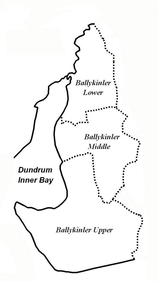 Map of Ballykinler Parish