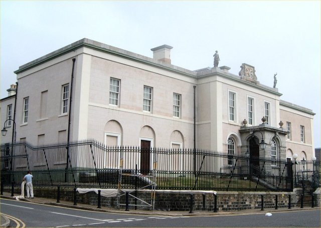 Downpatrick Courthouse: Photo - Patrick Devlin
