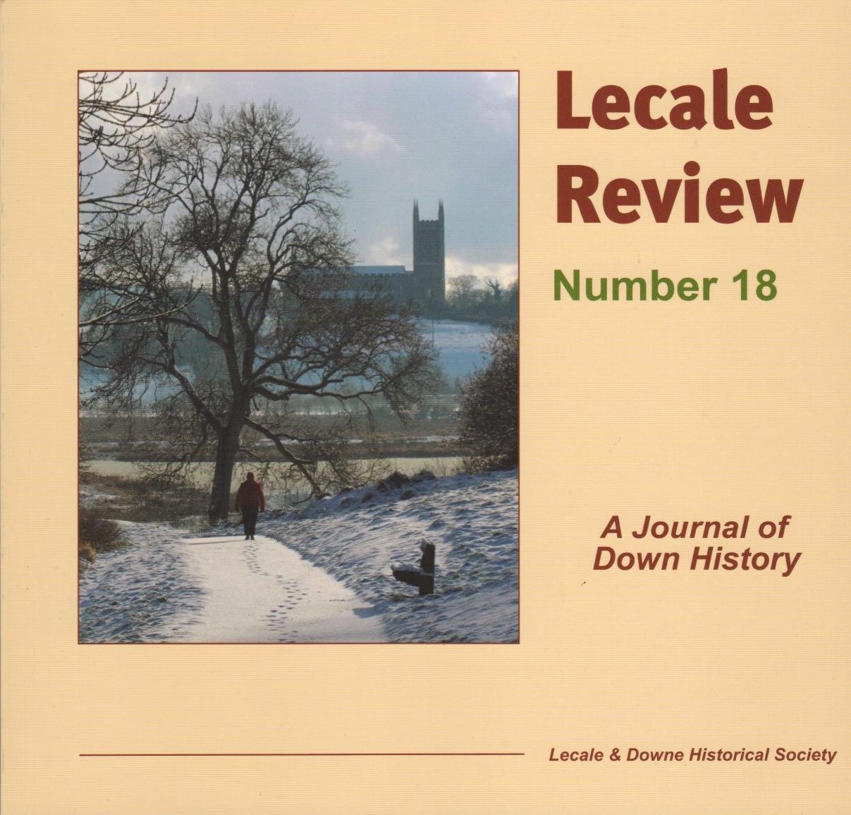 Front Cover: Down Cathedral and the river Quoile fro path at Inch Abbey